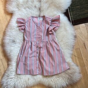Cowkid Clothing Co Dress with Ruffle Sleeves